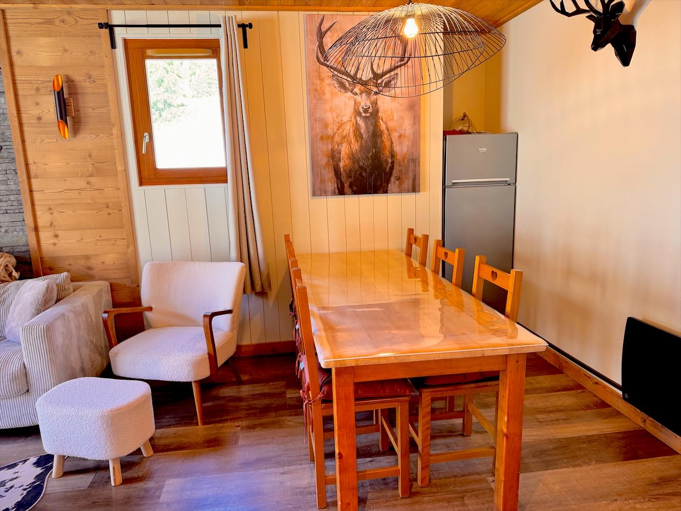 La table pour huit convives